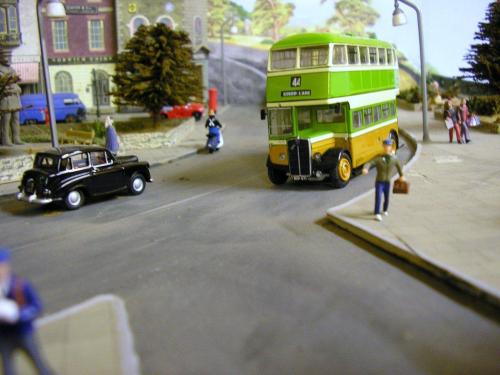 Busy buses rushing about